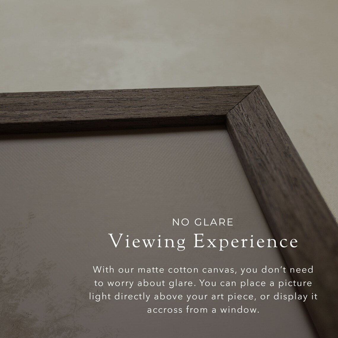 Soft Sepia Abstract Foliage In The Lower Left Corner Art Poster - Image 6
