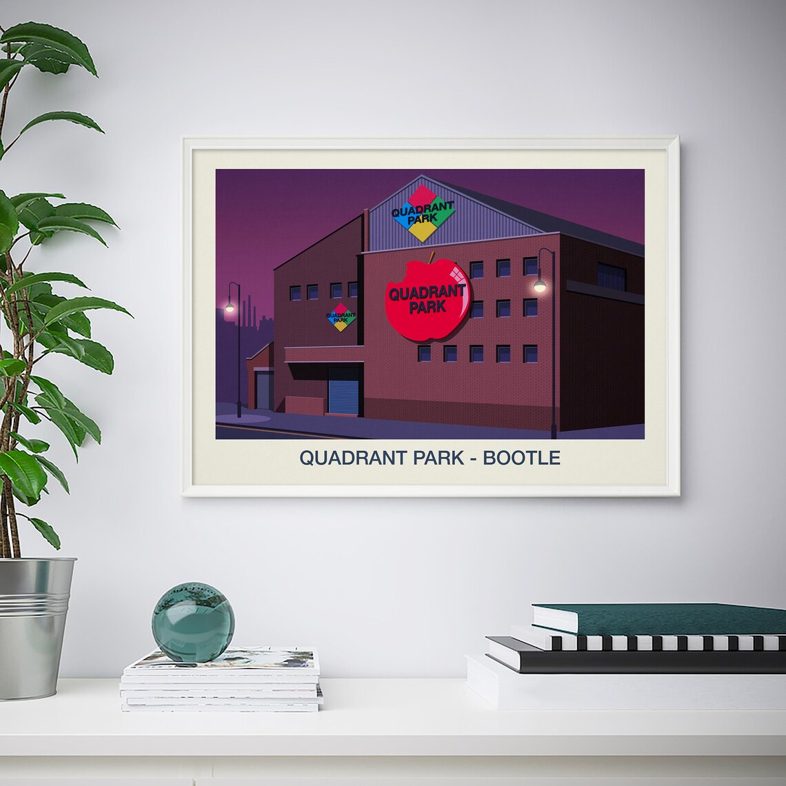 Quadrant Park Nightclub Poster, Nightclub Print - Image 4