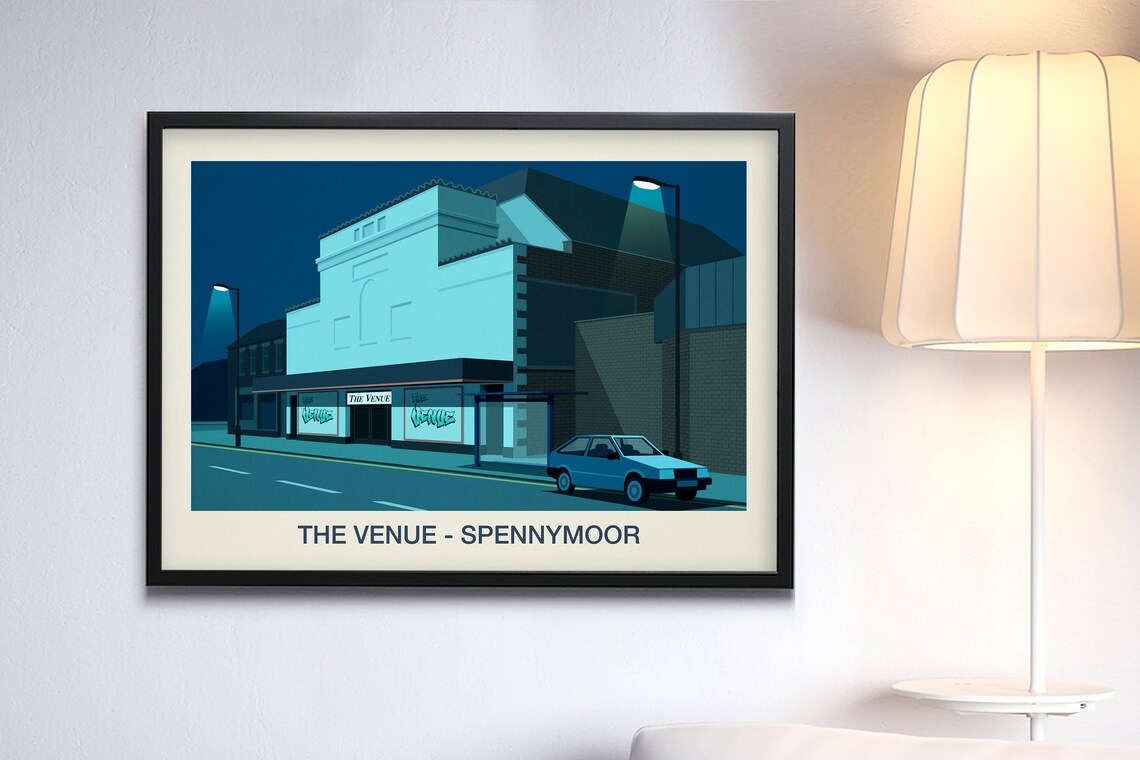 The Venue Spennymoor Nightclub Travel Poster - Image 3