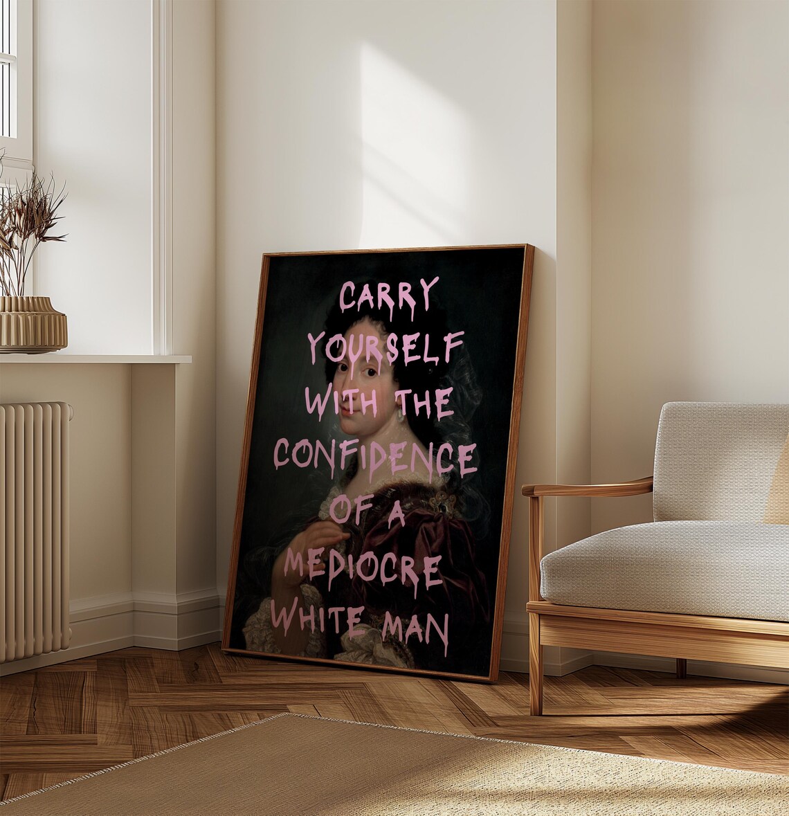 Feminism Poster, Vintage Feminist Quote Art Print - Image 5