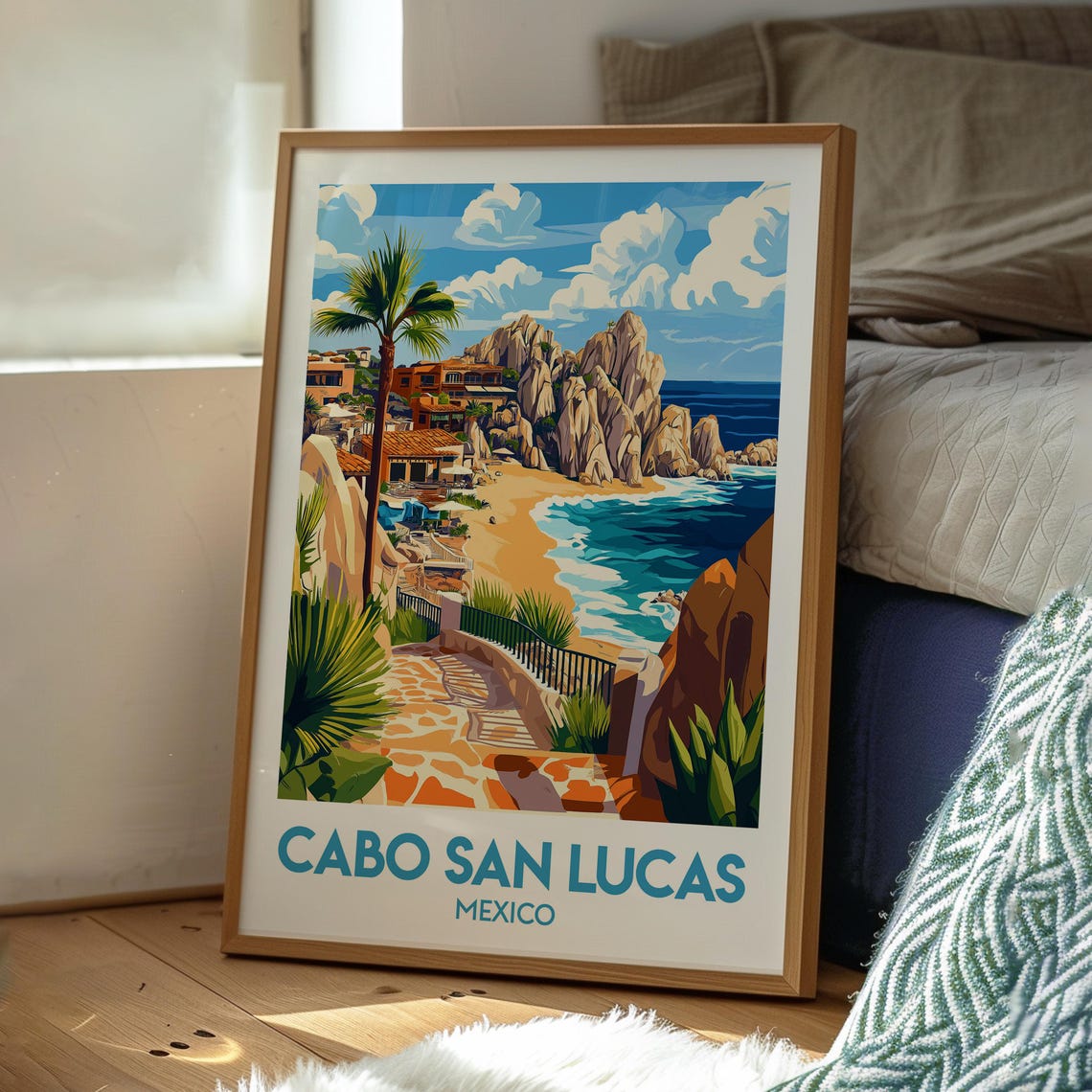 Cabo Print San Lucas Wall Art Beach Poster Travel Mexico - Image 3