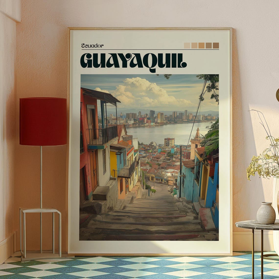 Guayaquil Travel Poster, South America Art Print - Image 2