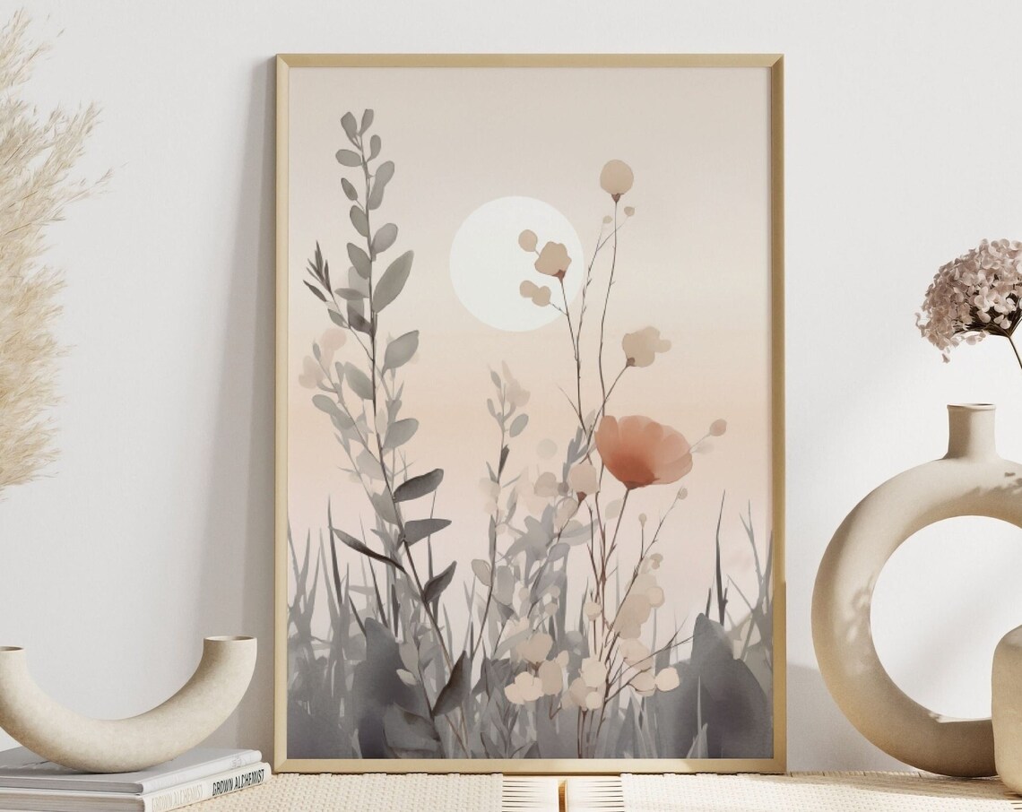 Coastal Lighthouse Watercolor Landscape Art Print