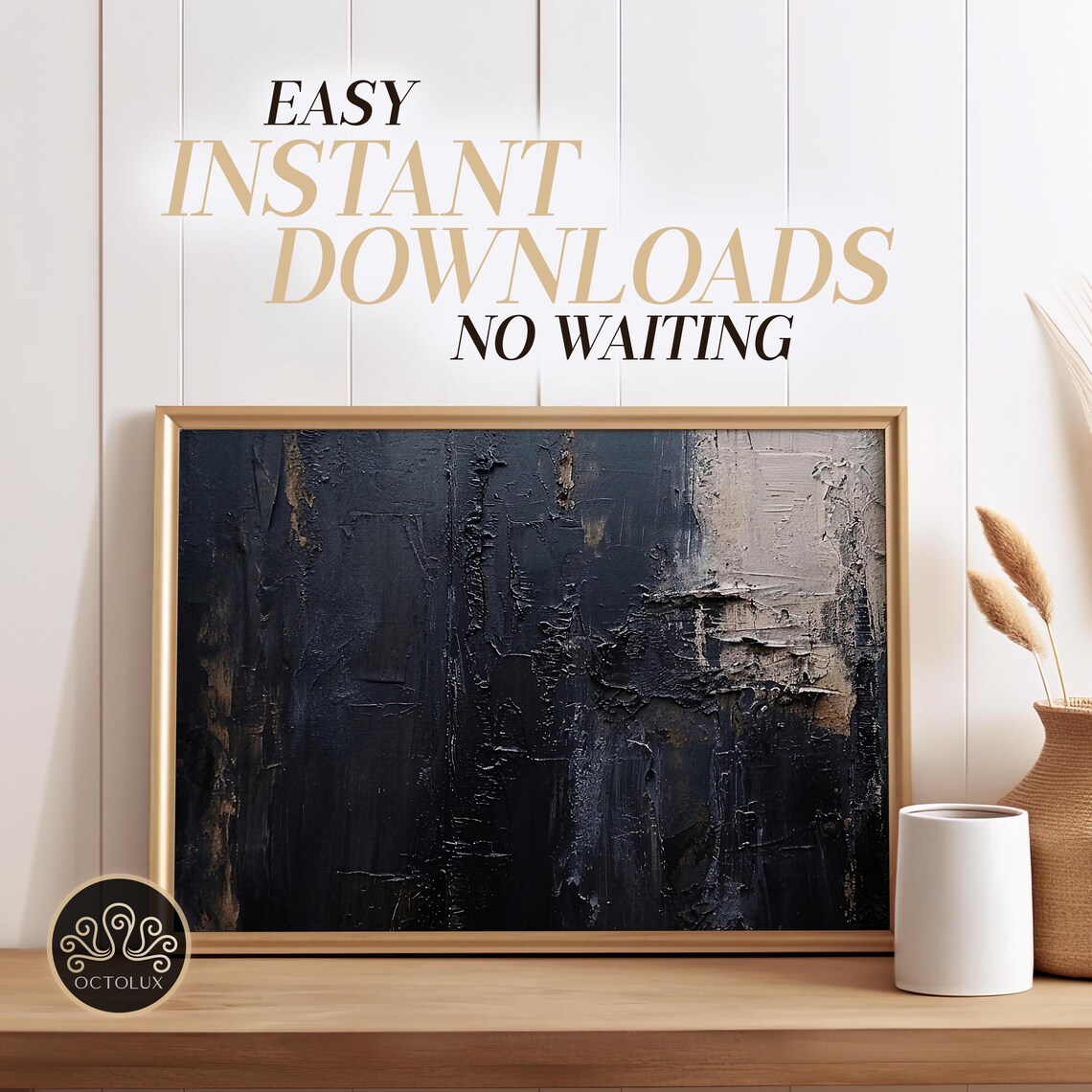 Abstract Print 2, Minimalist Exhibition Poster - Image 2