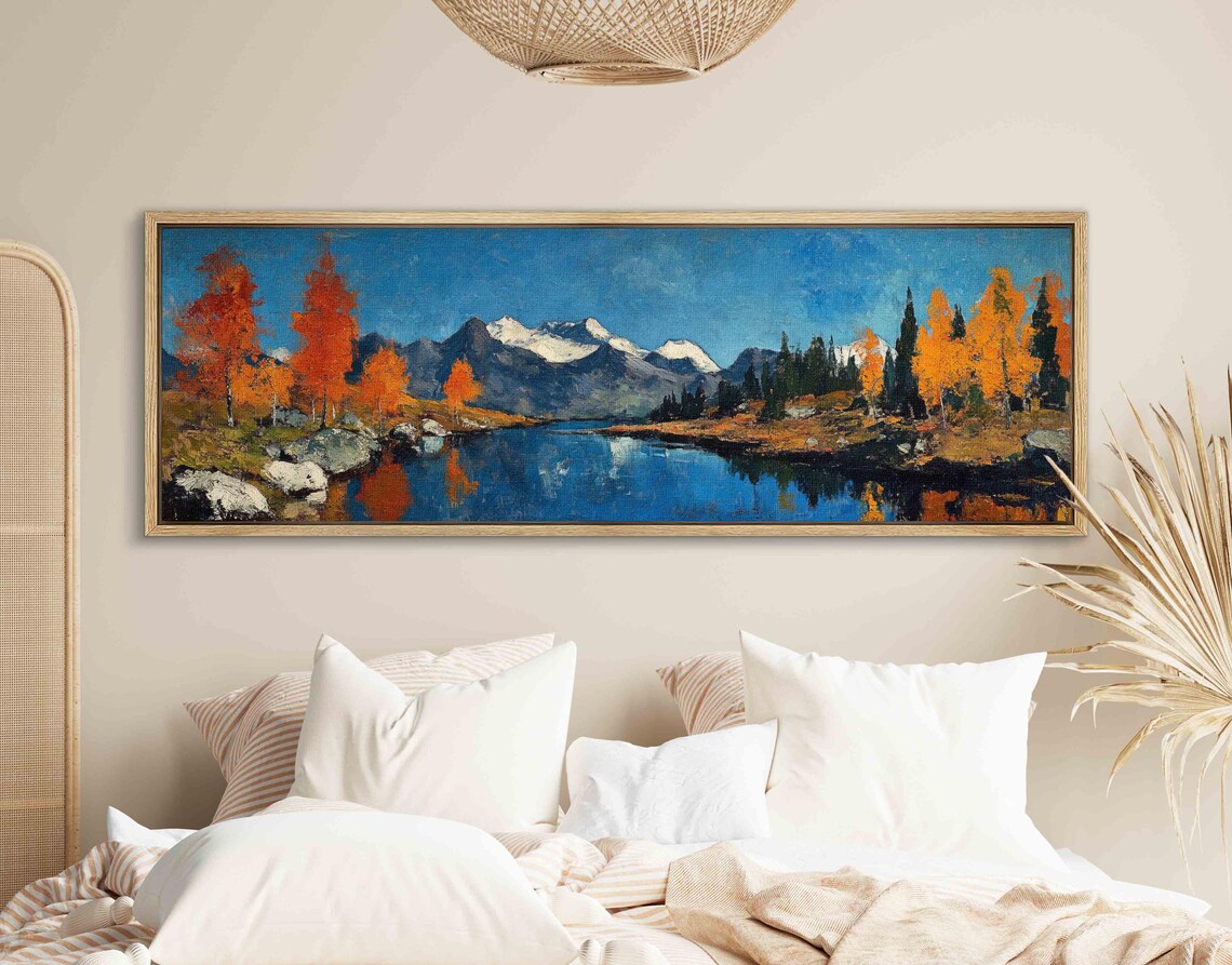 Panoramic Landscape Wall Art Print, Modern Decor - Image 2
