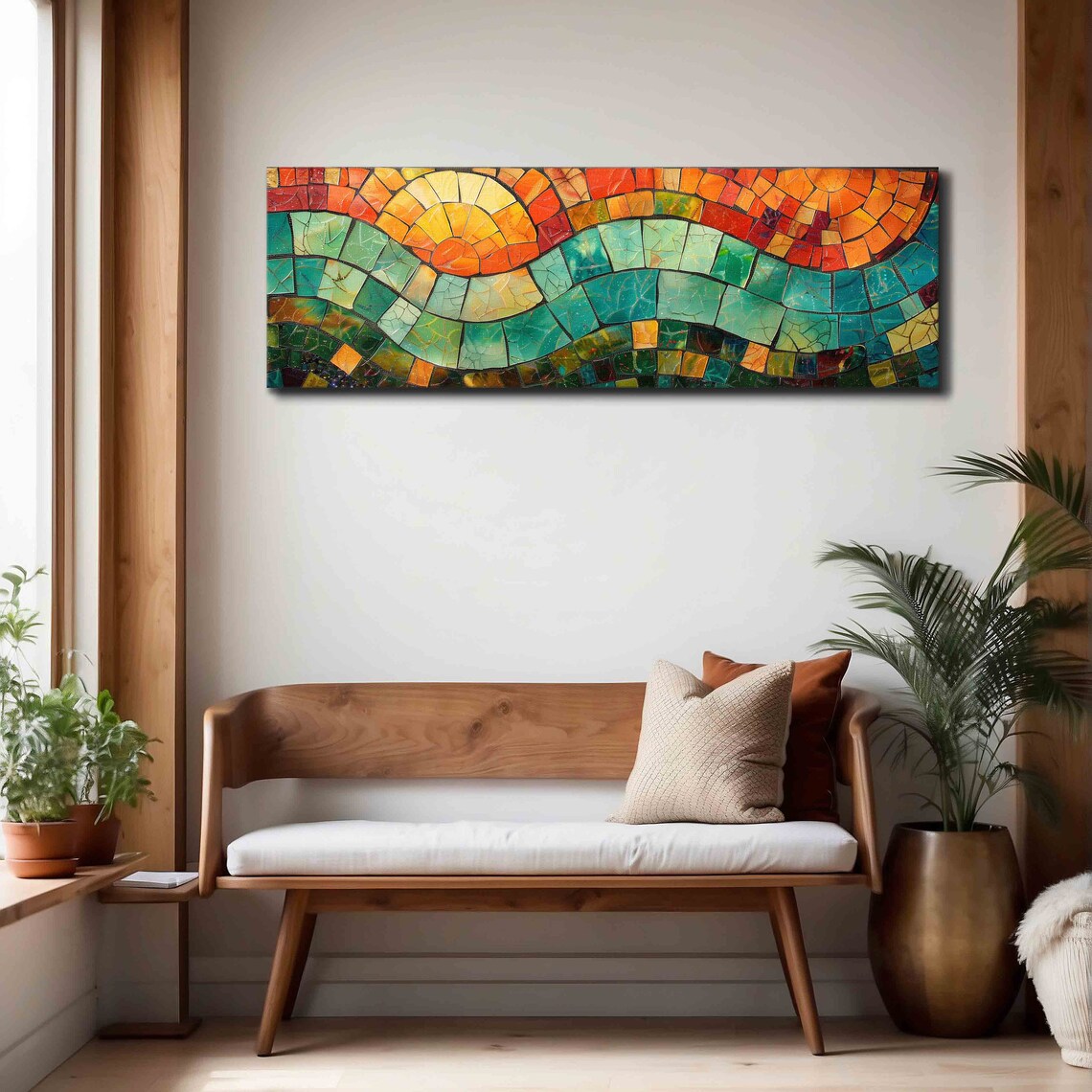 Mid Century Modern Wall Art Print, Boho Decor - Image 4