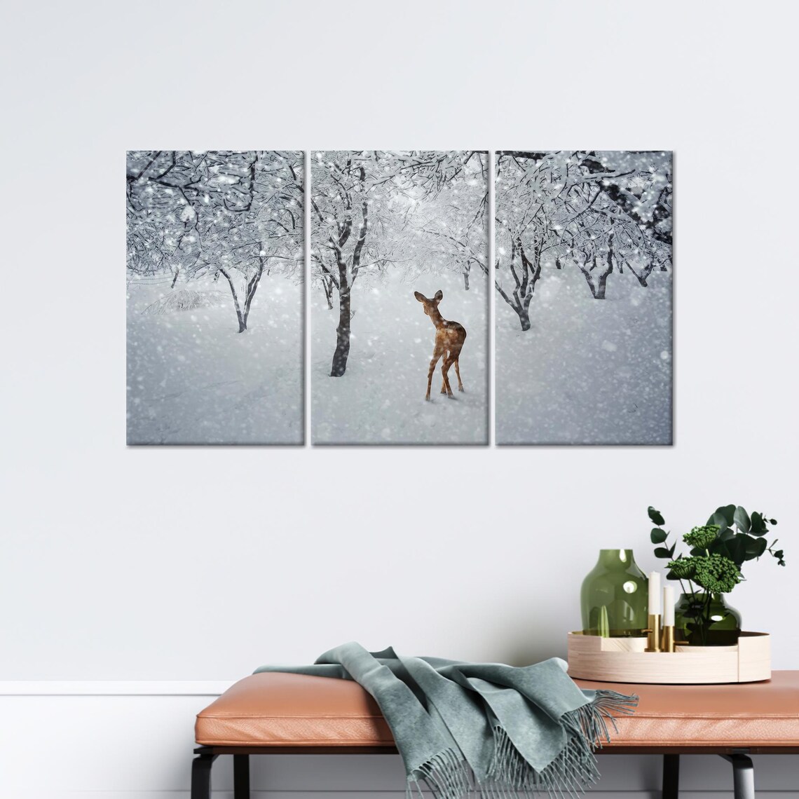 Deer Lover Gift, Animal Wall Art Decor - Image 4