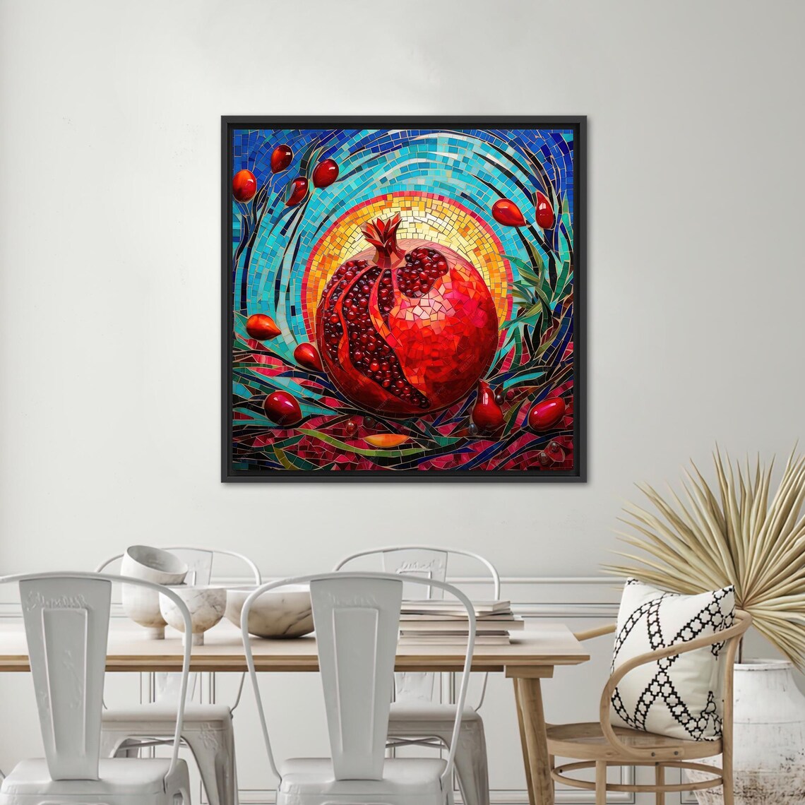 Pomegranate Decor, Modern Personalized Gift For Mom - Image 3