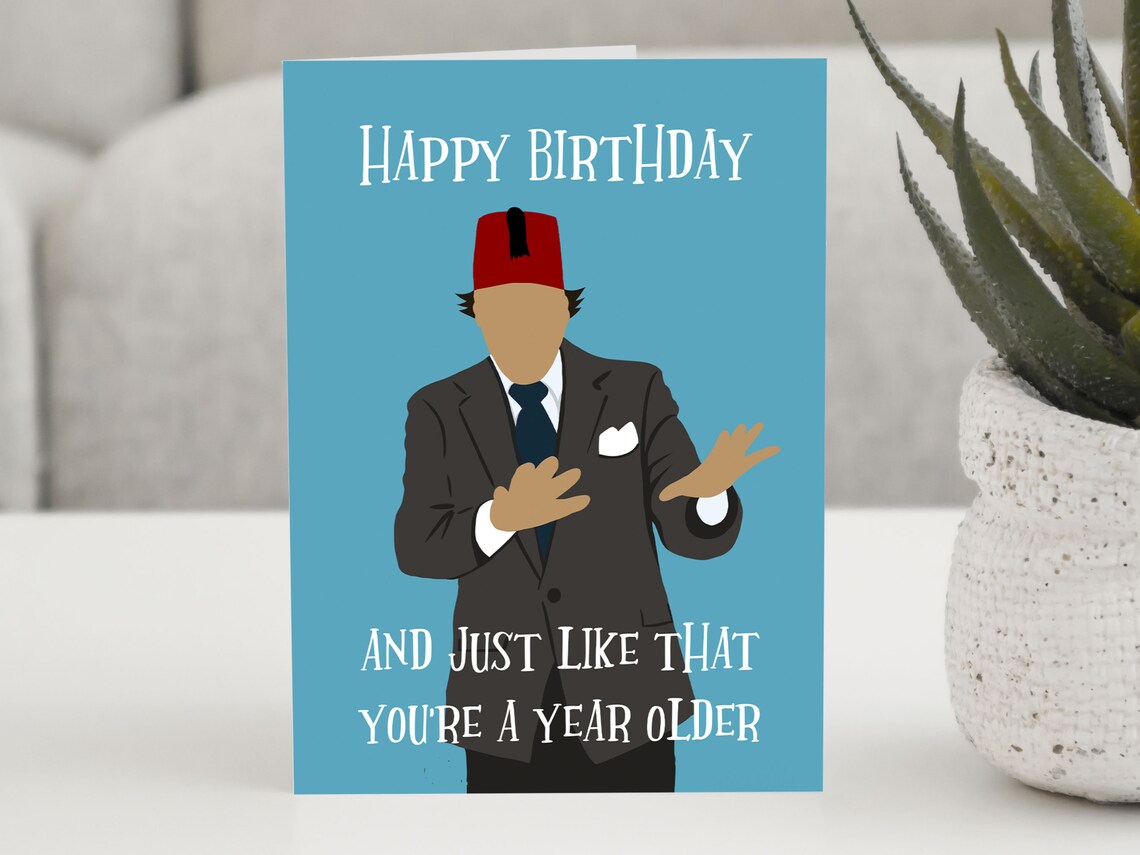 Tommy Cooper Birthday Card, Personalized Comedy Greeting