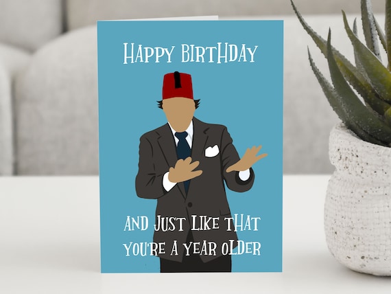 Tommy Cooper Birthday Card, Personalized Comedy Greeting