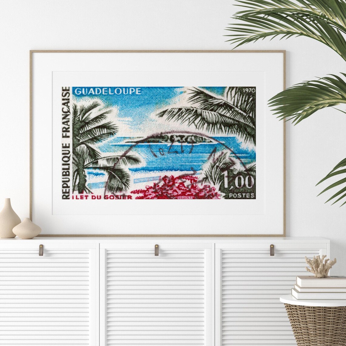 Tropical Beaches Vintage Poster Print, Aesthetic - Image 2