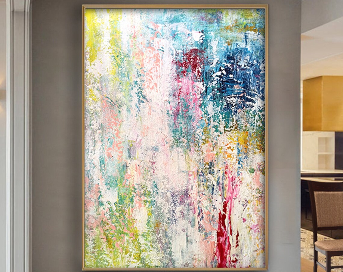 Colorful Abstract Painting, Abstract Art Print