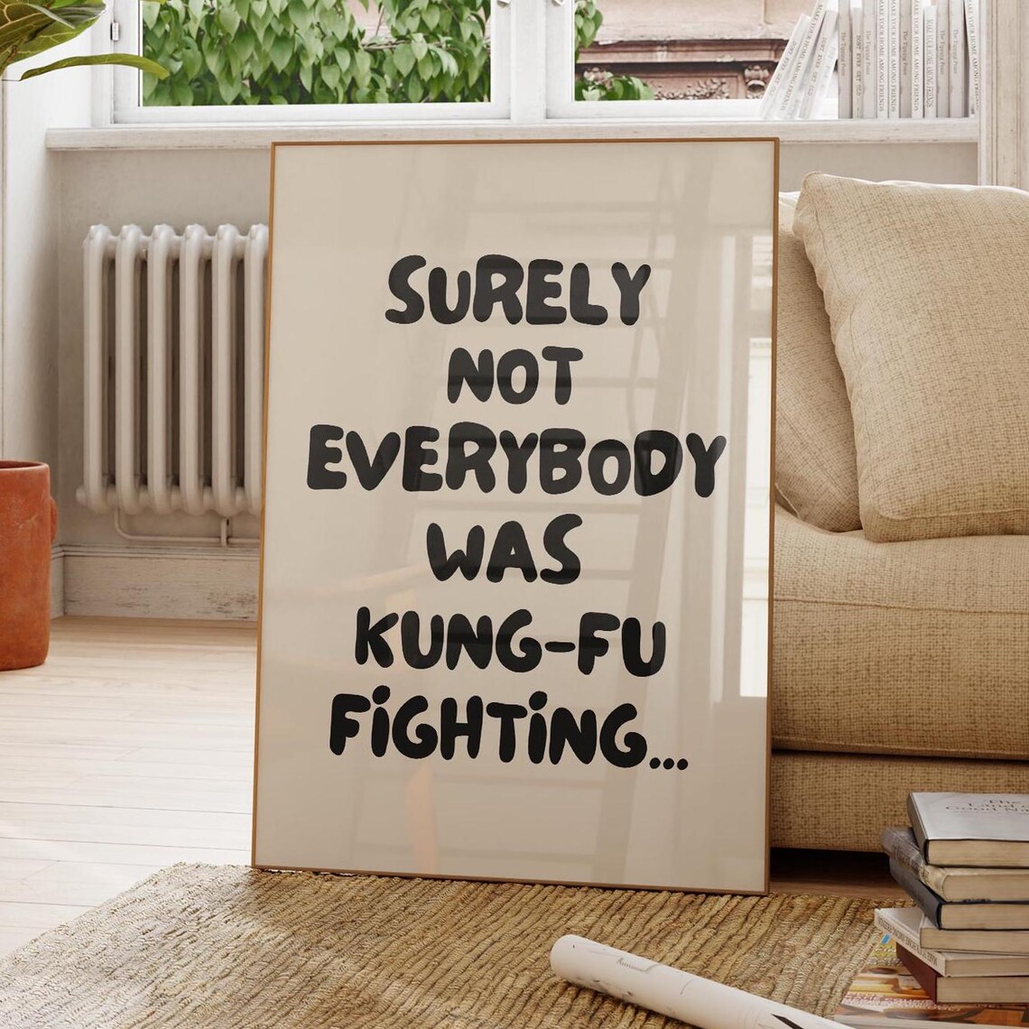 Surely Not Everybody Was Kung Fu Fighting Poster