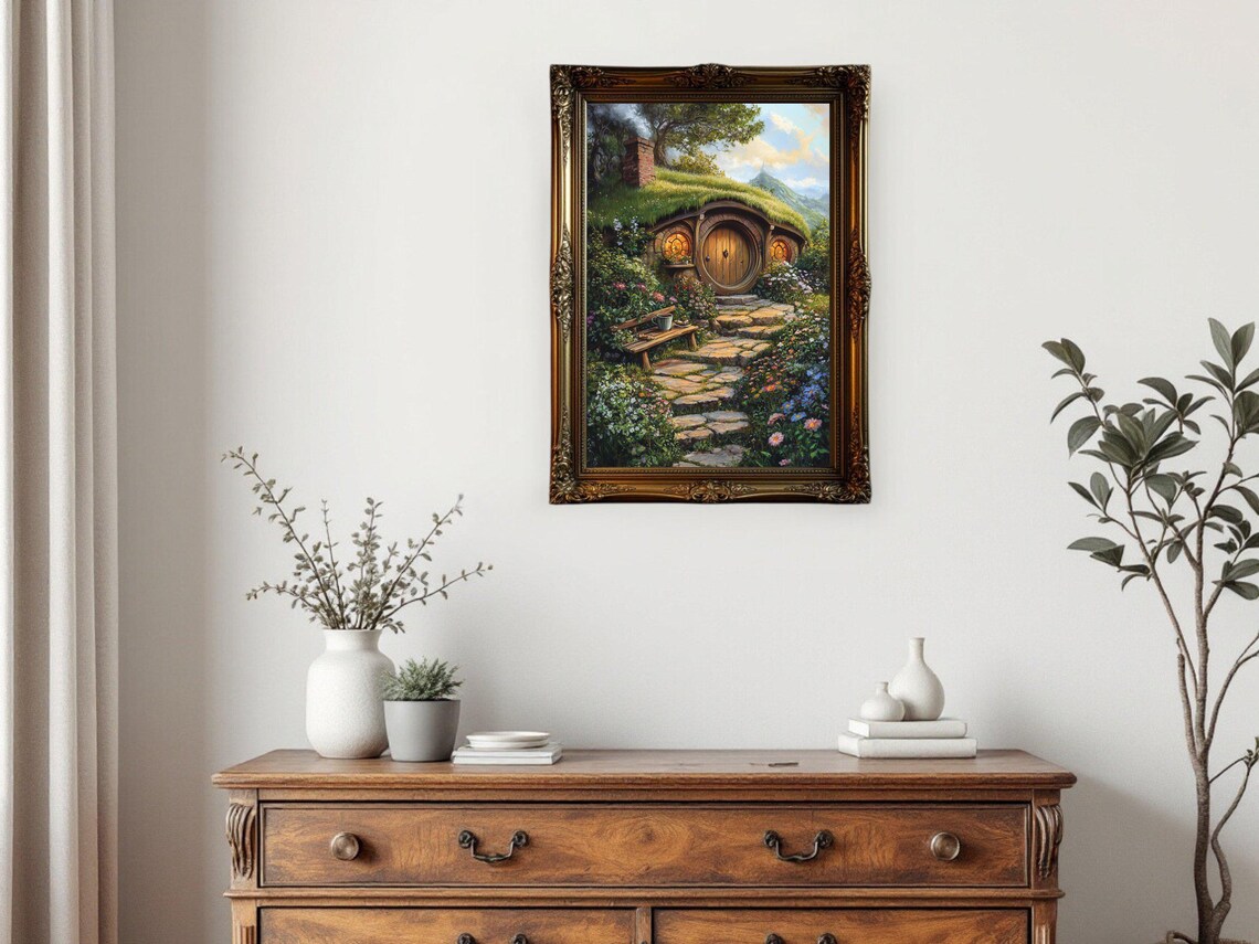 Enchanting Hobbit Home - Magical Fantasy Cottage - Image 3