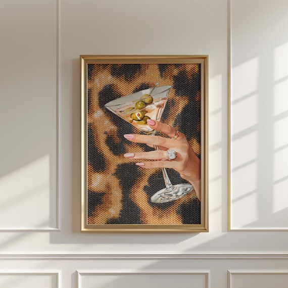 Poster Girly Leopard Print Wall Art