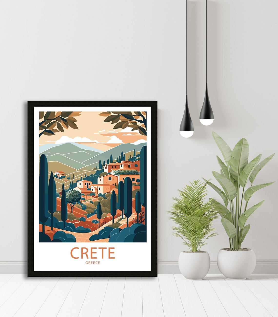 Crete Travel Poster, Greece Room Decor - Image 5