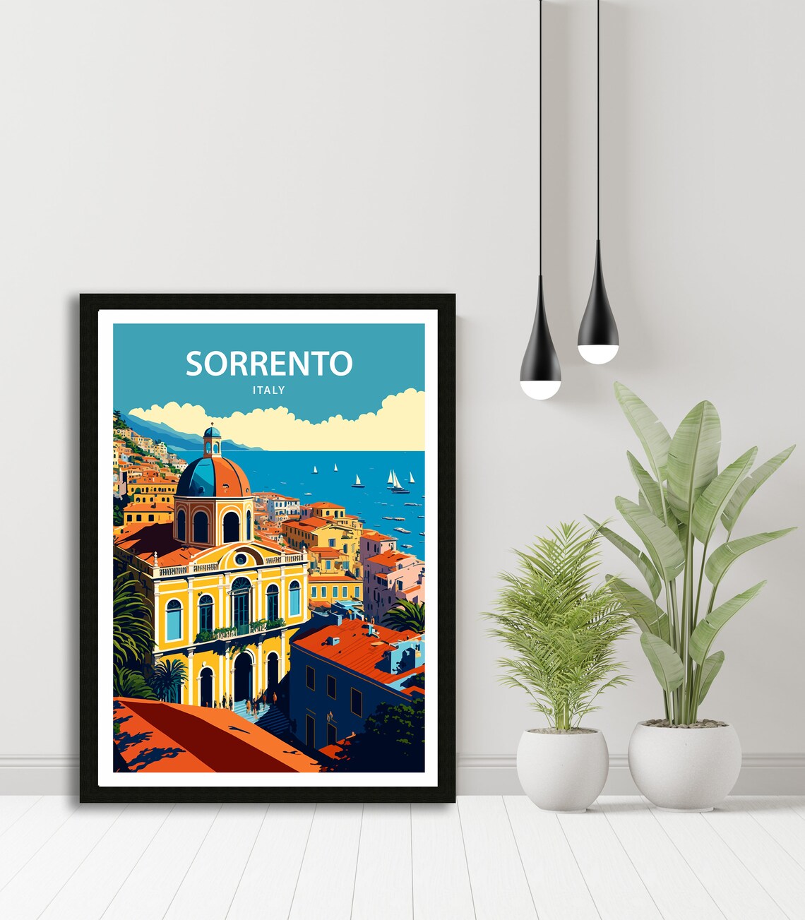 Sorrento Italy Travel Poster - Image 4