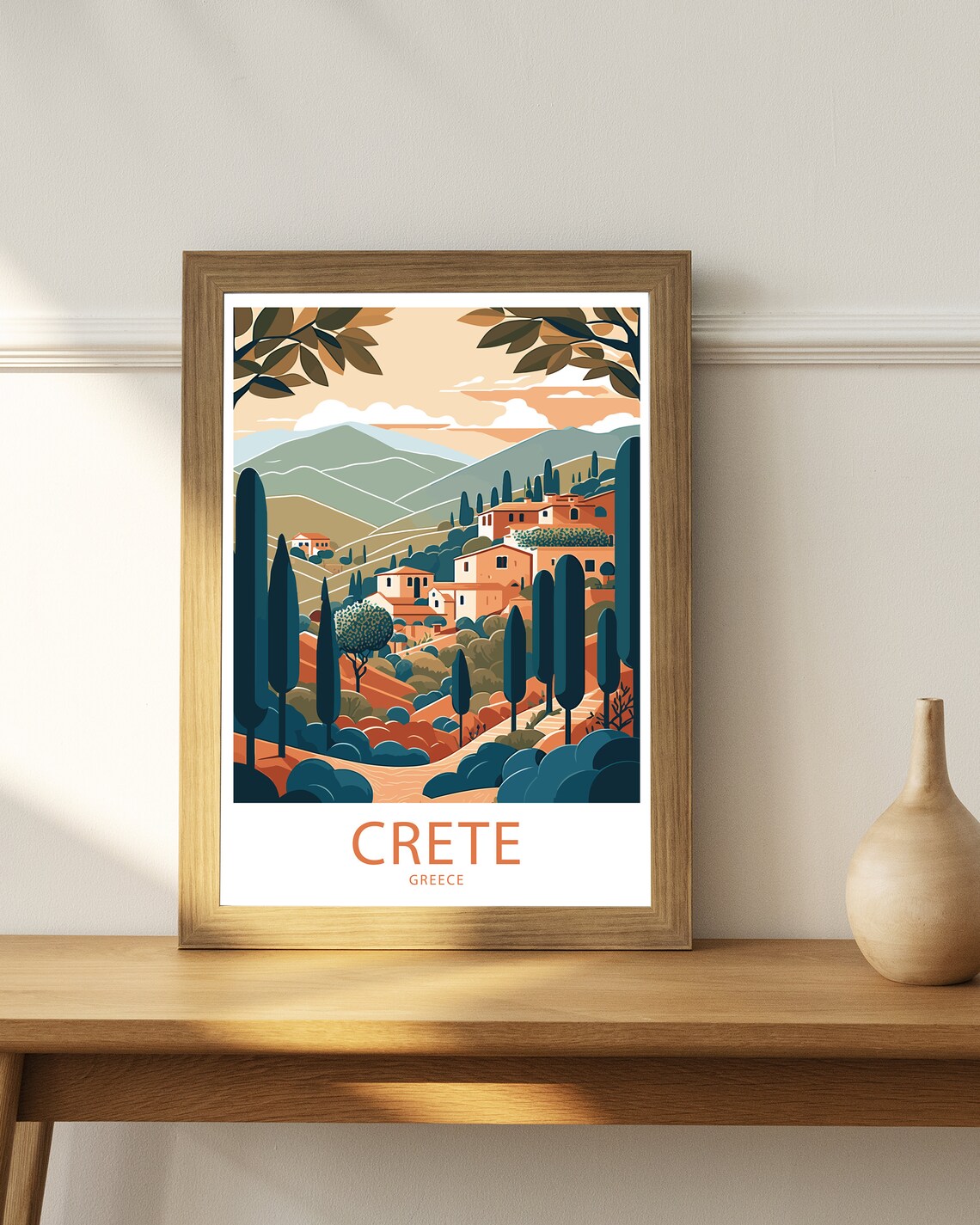 Crete Travel Poster, Greece Room Decor - Image 4