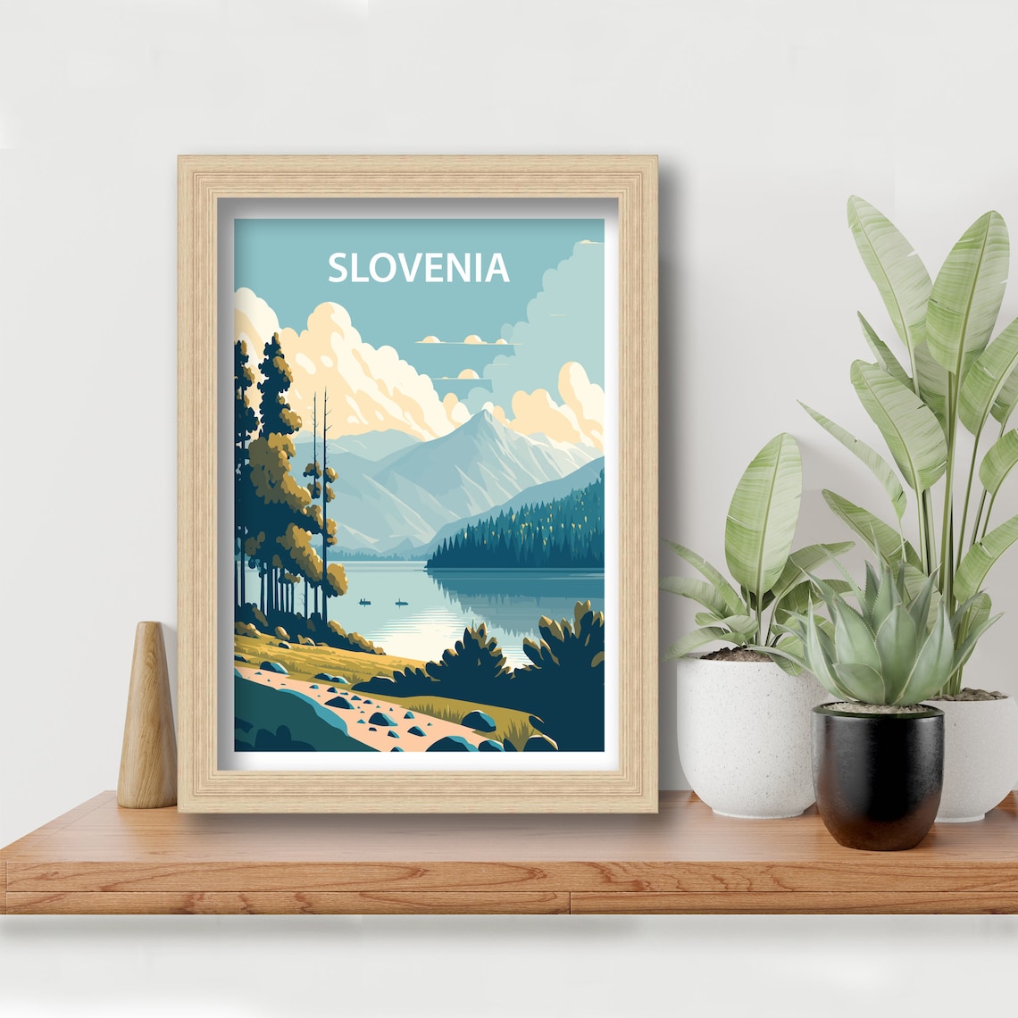 Slovenia Travel Poster, Europe Wall Art Print - Image 5