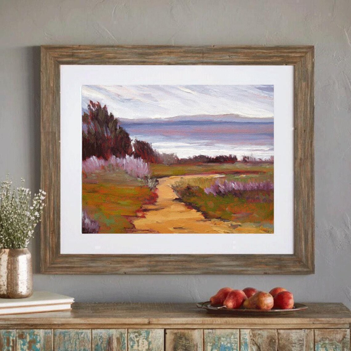 Ocean and Beach Art Print, Coastal Wall Decor - Image 3
