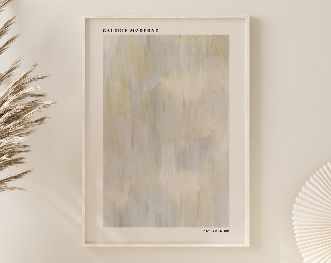 Abstract Poster Modern Abstract Art Minimalist Abstract Print Abstract Wall Decor Modern Neutral Aesthetic Poster