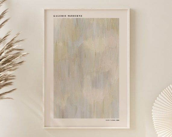 Abstract Poster Modern Abstract Art Minimalist Abstract Print Abstract Wall Decor Modern Neutral Aesthetic Poster