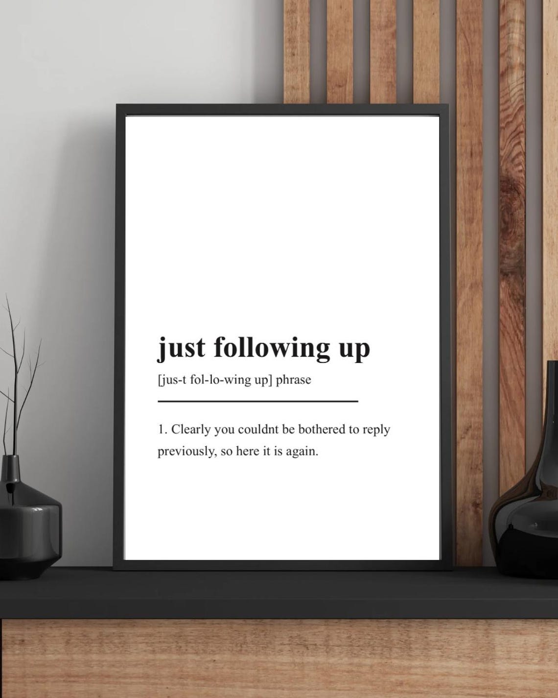Funny Definition Print, Office Humor