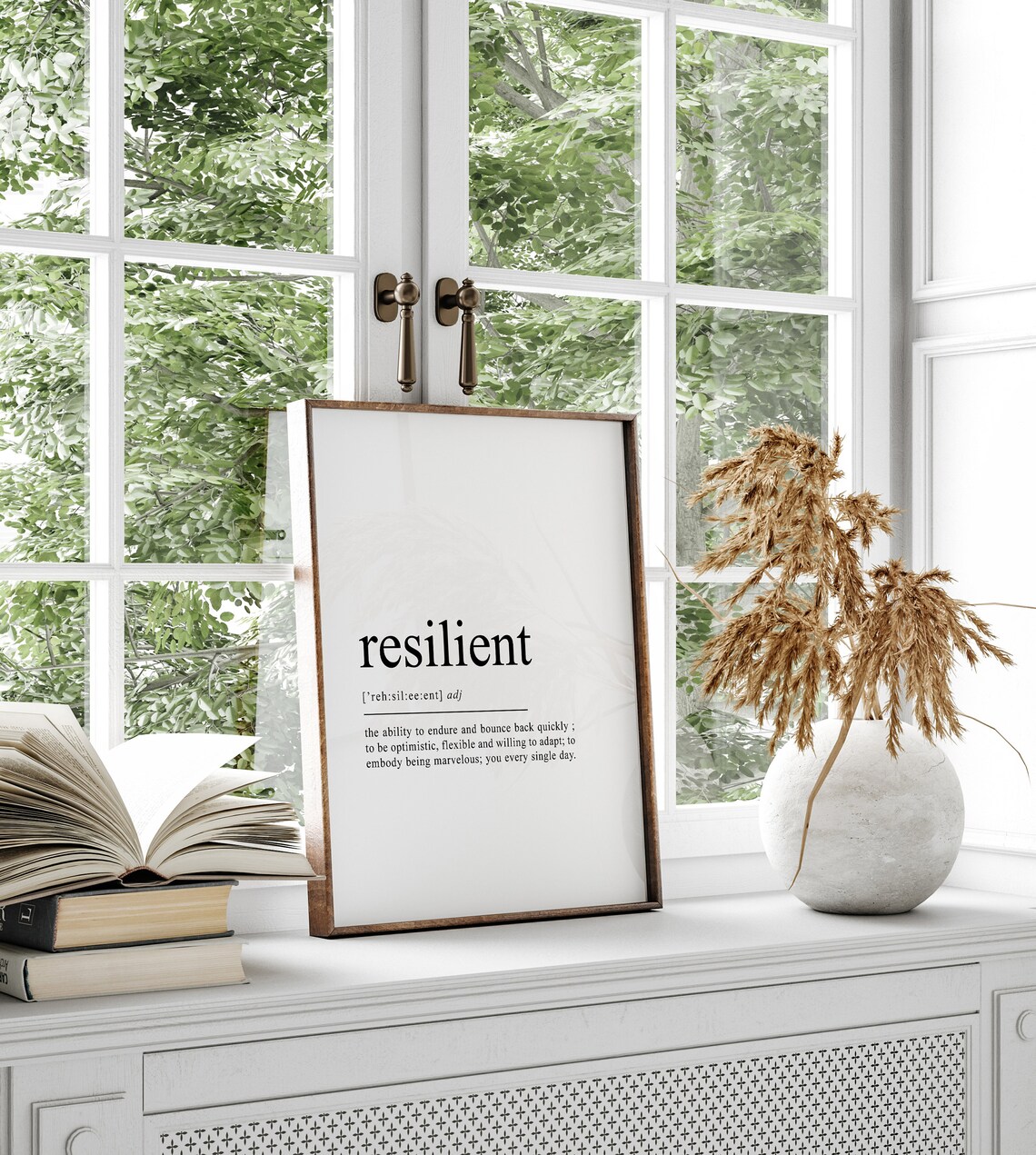 Resilient Definition Poster, Office Wall Decor - Image 2