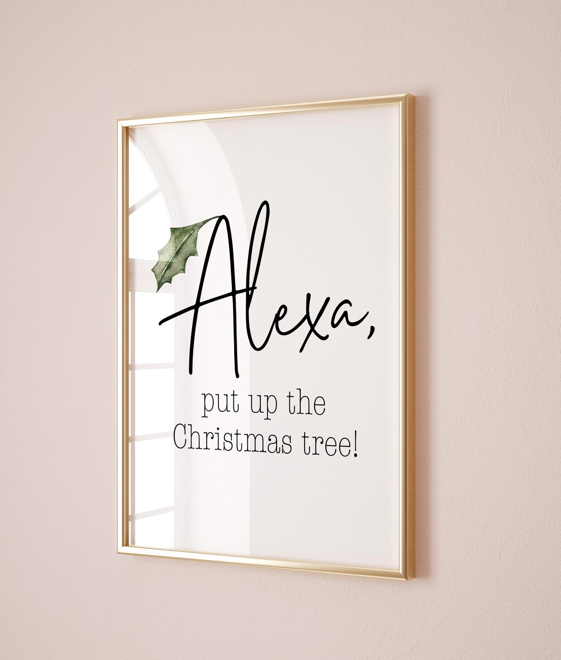 Funny Christmas Wall Art, Trendy Holiday Poster - Image 2