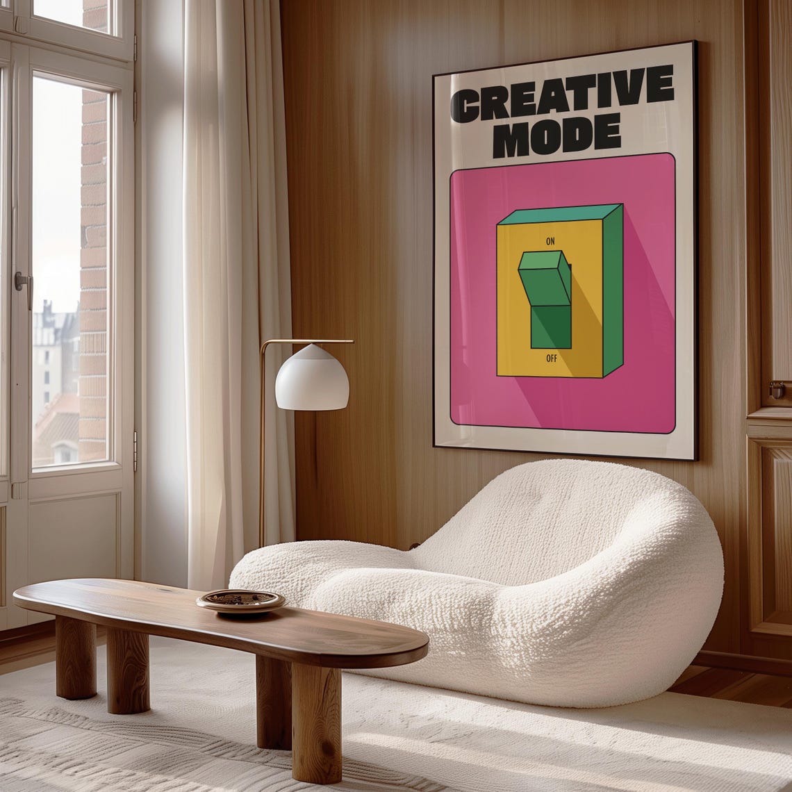 Creative Mode Print Creativity Wall Art Aesthetic Bedroom Apartment Decor Inspiring Quotes Colorful Retro Prints Gift For Creatives - Image 4