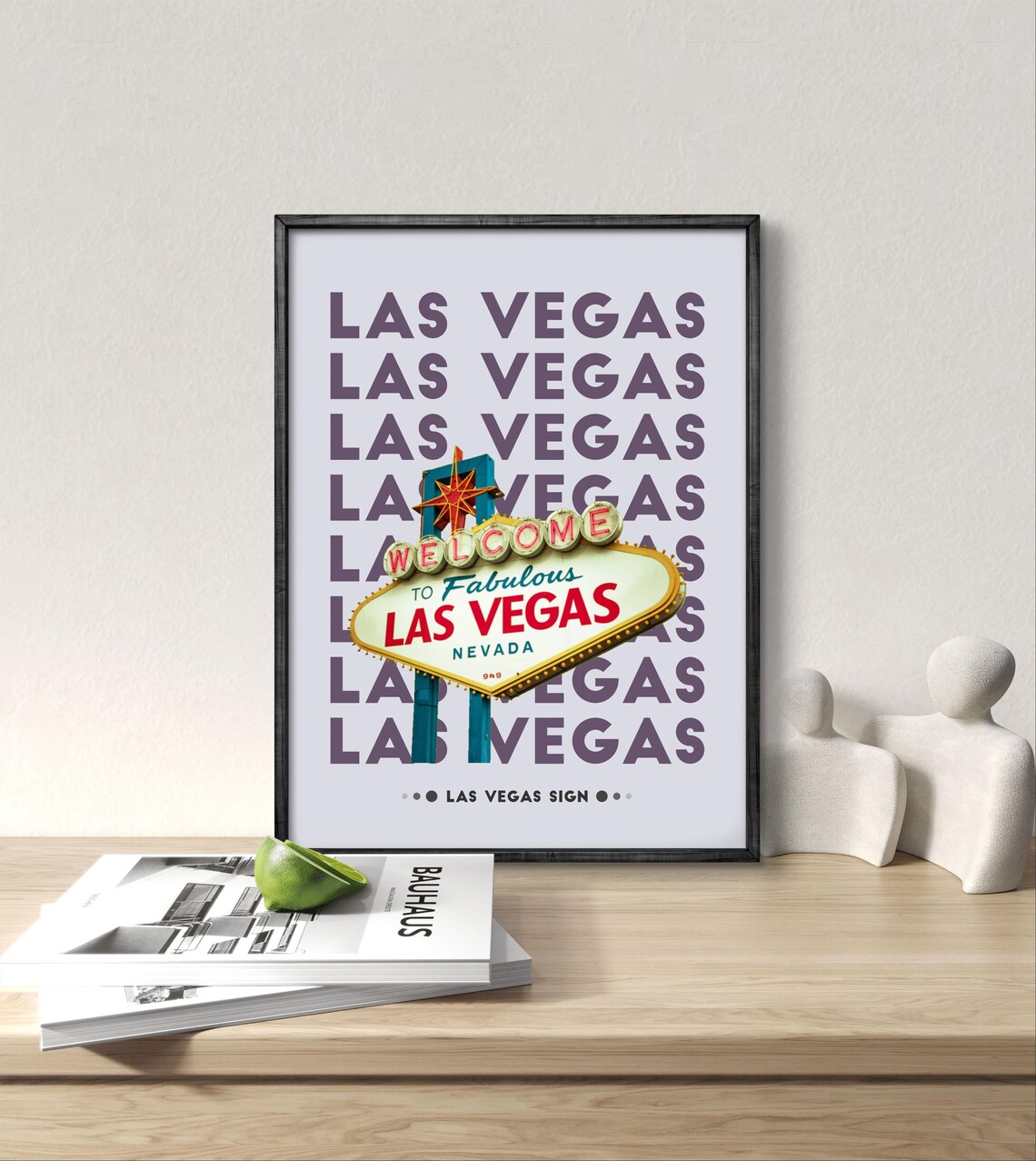 Iconic Las Vegas Vintage Sign Travel Poster - Image 2