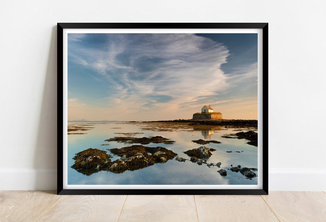 St Cwyfans Church Eglwys Cwyfan Cribinau Wales Limited Edition Print Photography Wall Art Exclusive Print Posters Photo Cymru