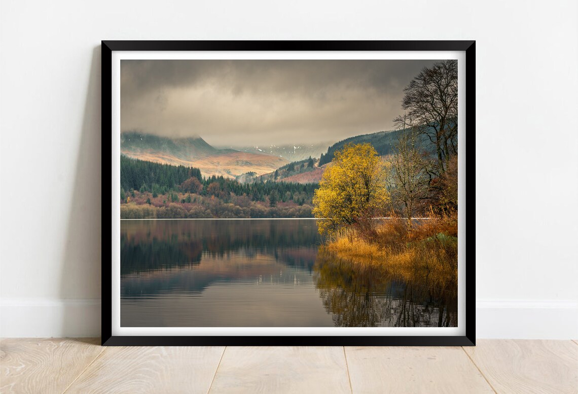 Brecon Beacons, Wales Travel Poster