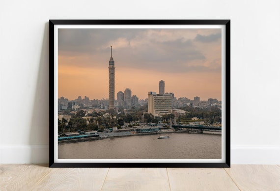 Cairo Egypt At Sunset Limited Edition Print Photography Fine Art Wall Art Exclusive Print Posters Photo Egyptian City