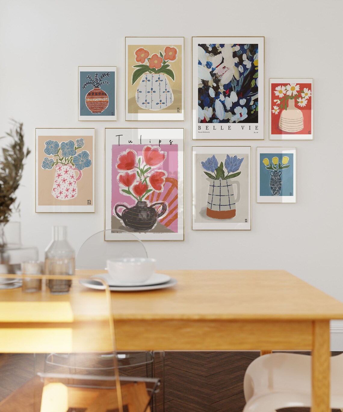 Still Life No 21 Botanical Floral Art Print - Image 2