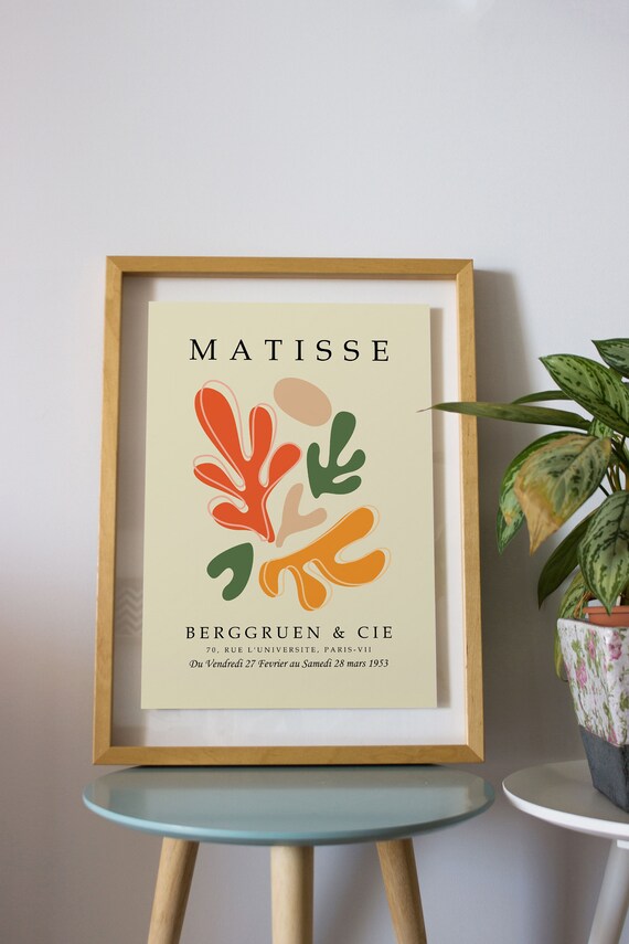 Colorful Matisse Print Matisse Print Matisse Poster Matisse Wall Art Print