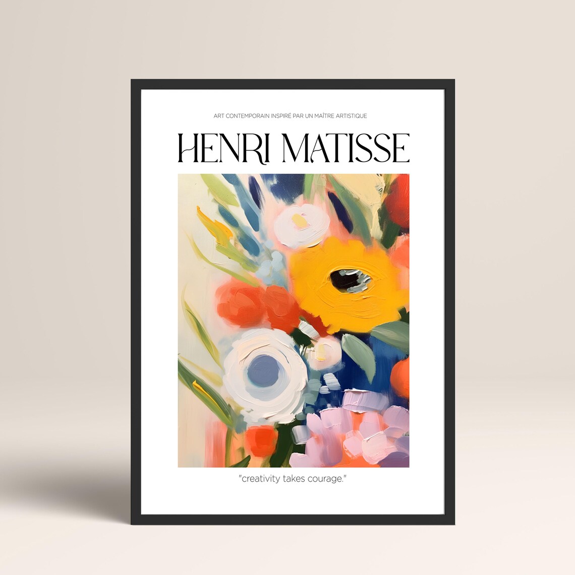 Henri Matisse Wall Artretro Quote Wall Print Quote Wall Artdigital Wall Printretro Wall Decor - Image 3