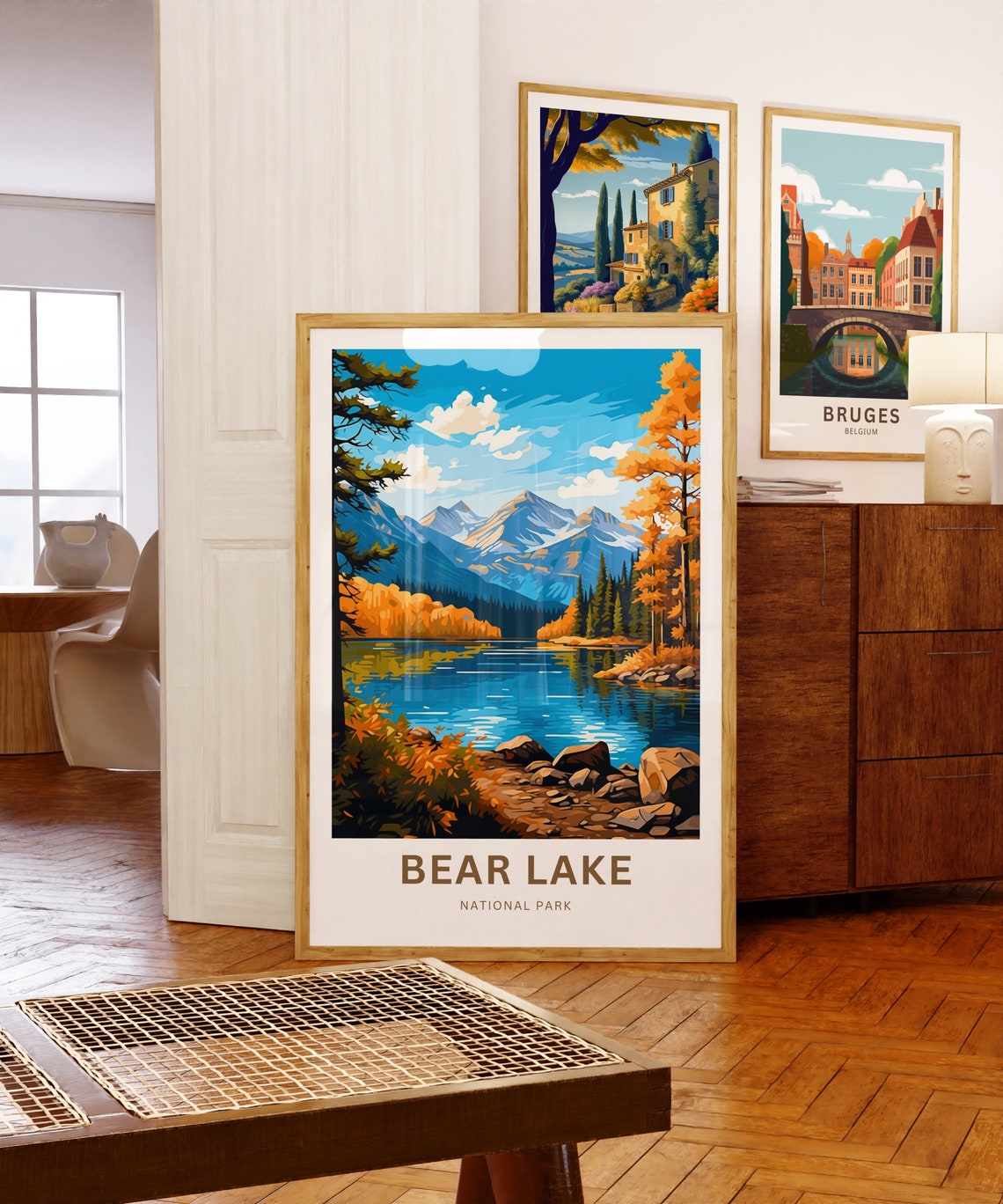 Bear Lake Travel Print Bear Lake Poster Colorado Wall Art Framed Present Gift Colorado Present - Image 5