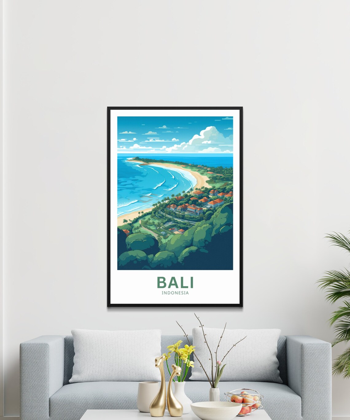 Bali Indonesia Wall Art Travel Poster - Image 3