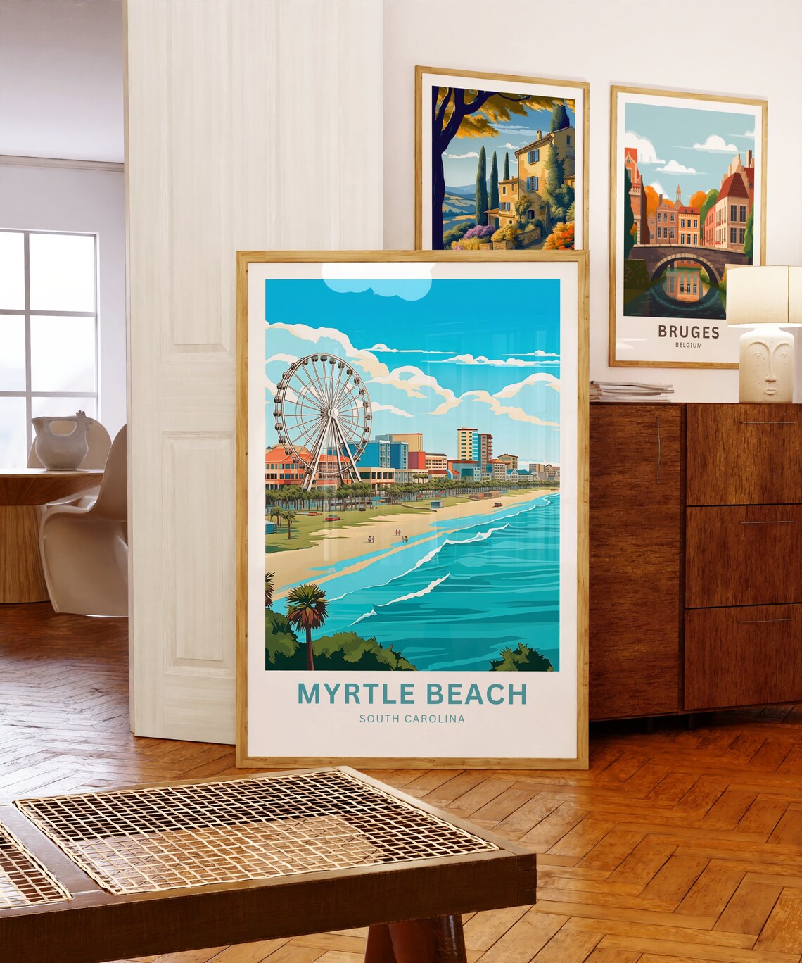 Myrtle Beach South Carolina Present Gift Poster - Image 5