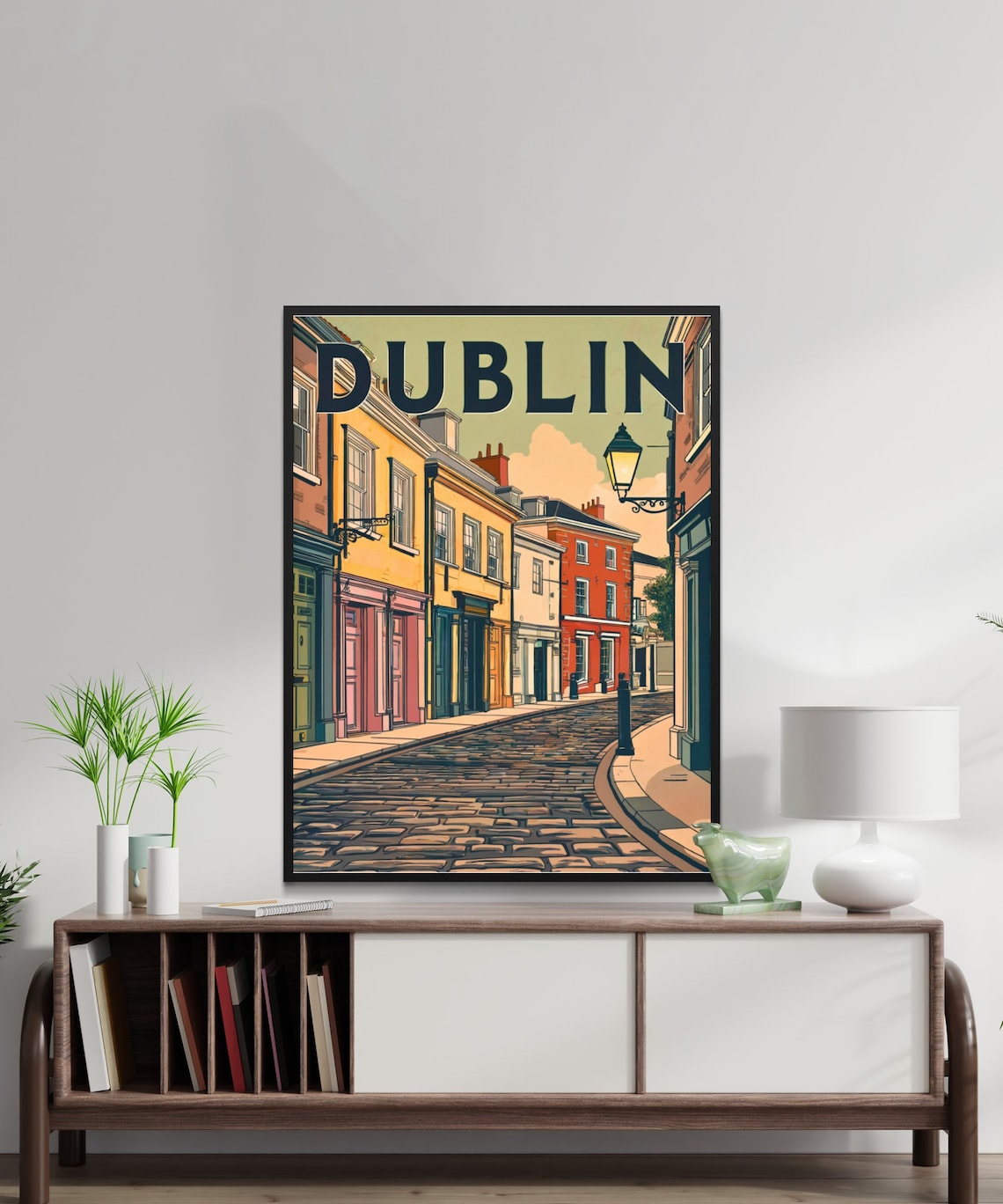 Dublin Vintage Travel Poster, Ireland Wall Art - Image 2