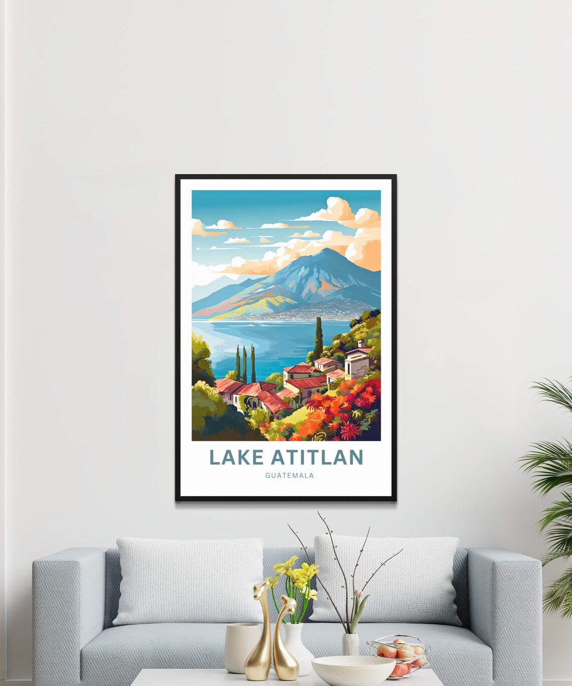 Personalized Fuerteventura Spain Ocean Cliffs Beach Travel Poster - Image 2
