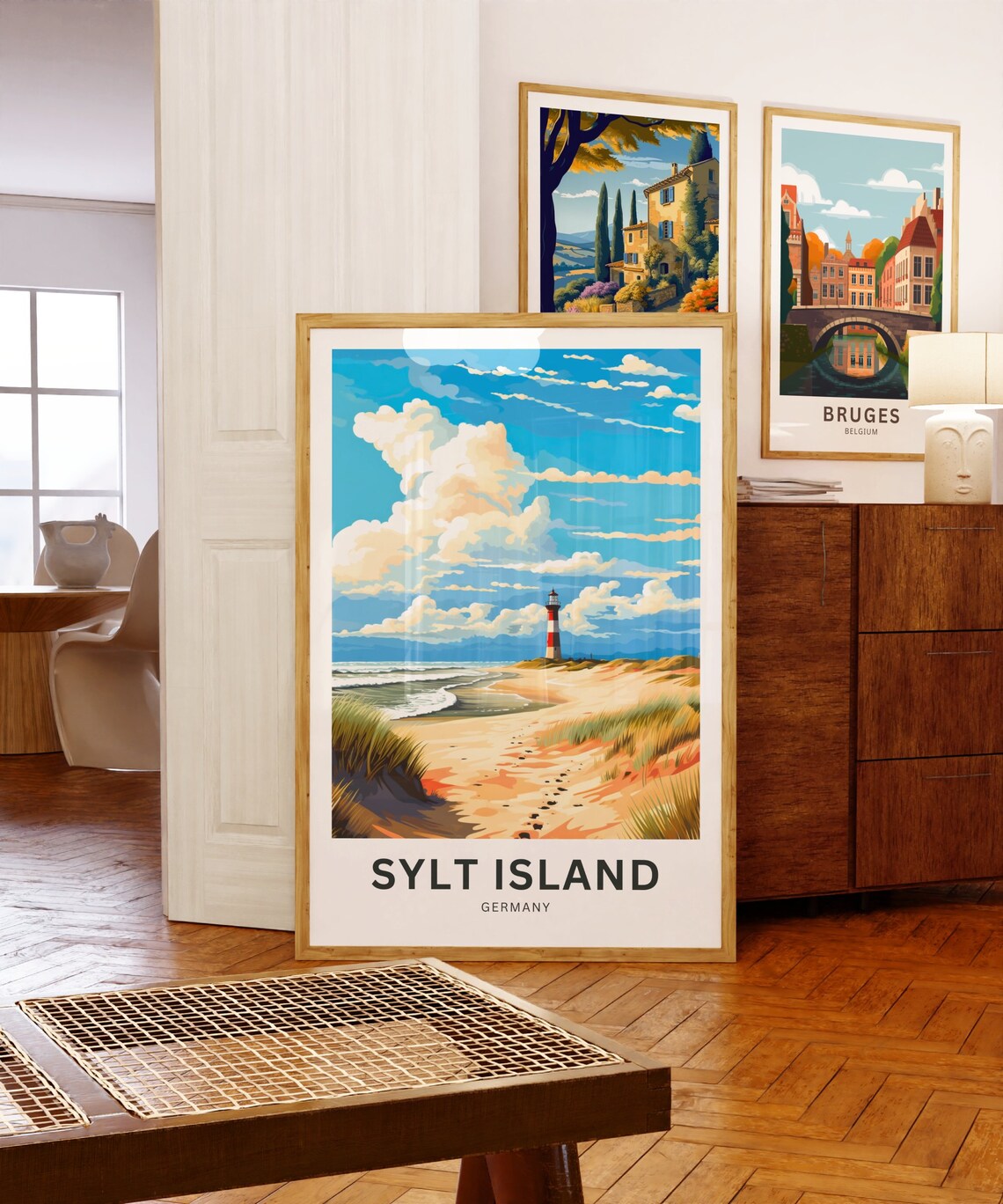 Sylt Island Travel Poster, Germany Place Print - Image 5