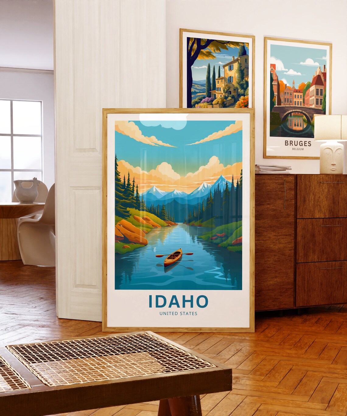 Idaho Personalized Travel Print Travel Poster - Image 5