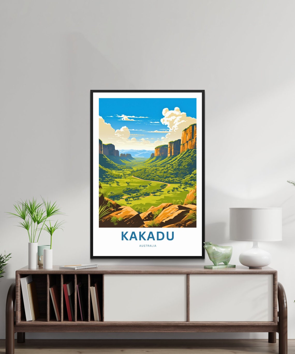 Kakadu Australia Escarpment Valley Wilderness Outback Scene Poster - Image 2
