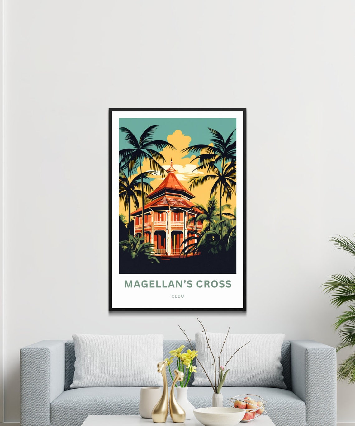 Magellan's Cross Cebu Historic Shrine Pavilion Personalized Poster - Image 3