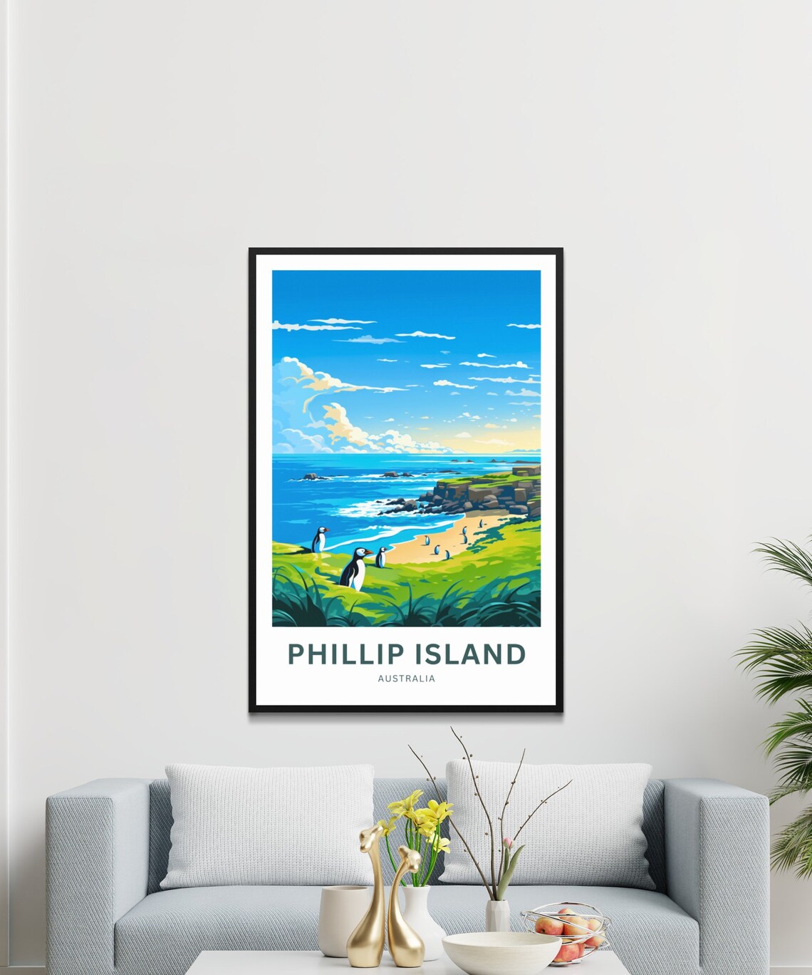 Phillip Island Travel Poster, Australia Wall Art - Image 3