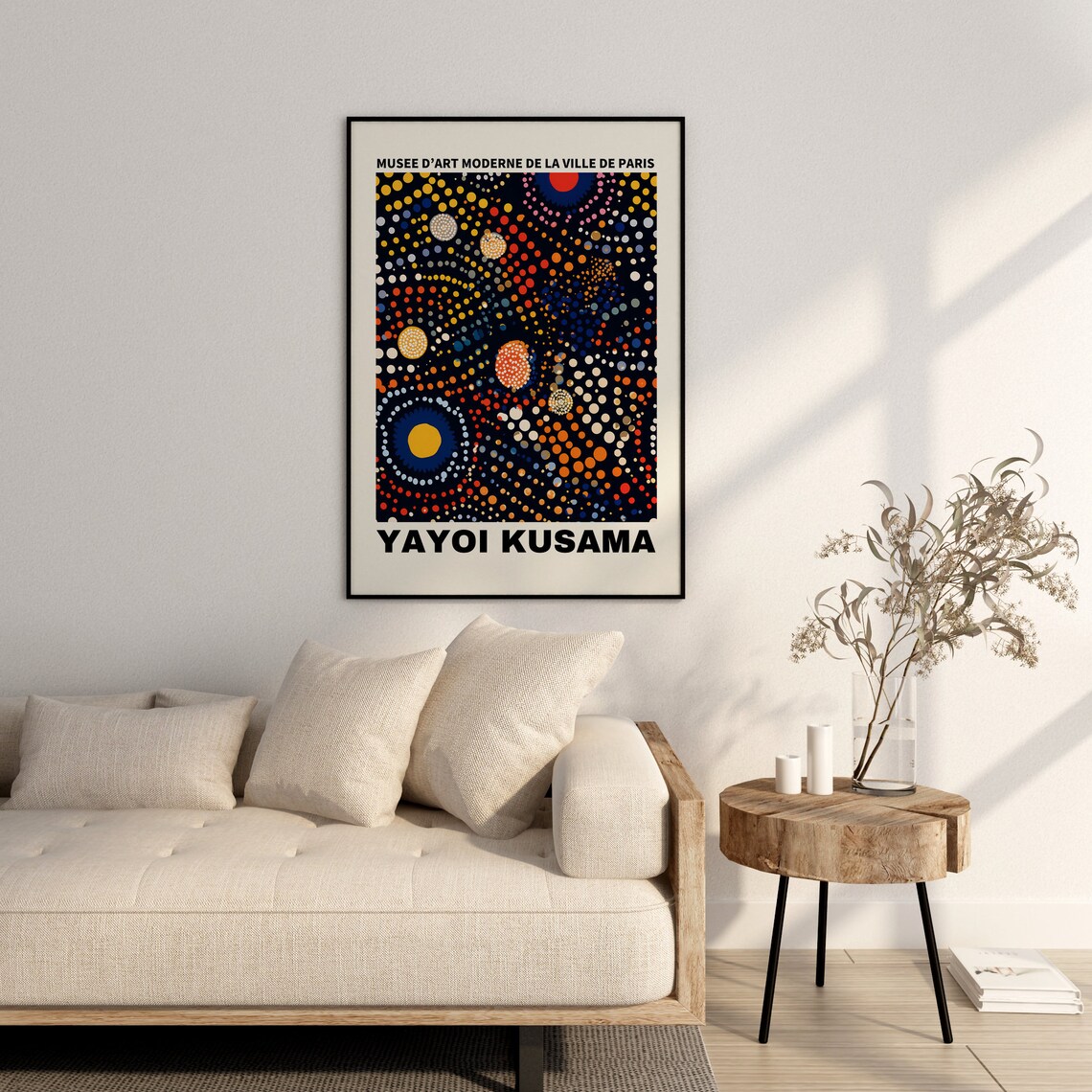 Yayoi Kusama Inspired Japanese Gallery Wall Art Poster - Image 2
