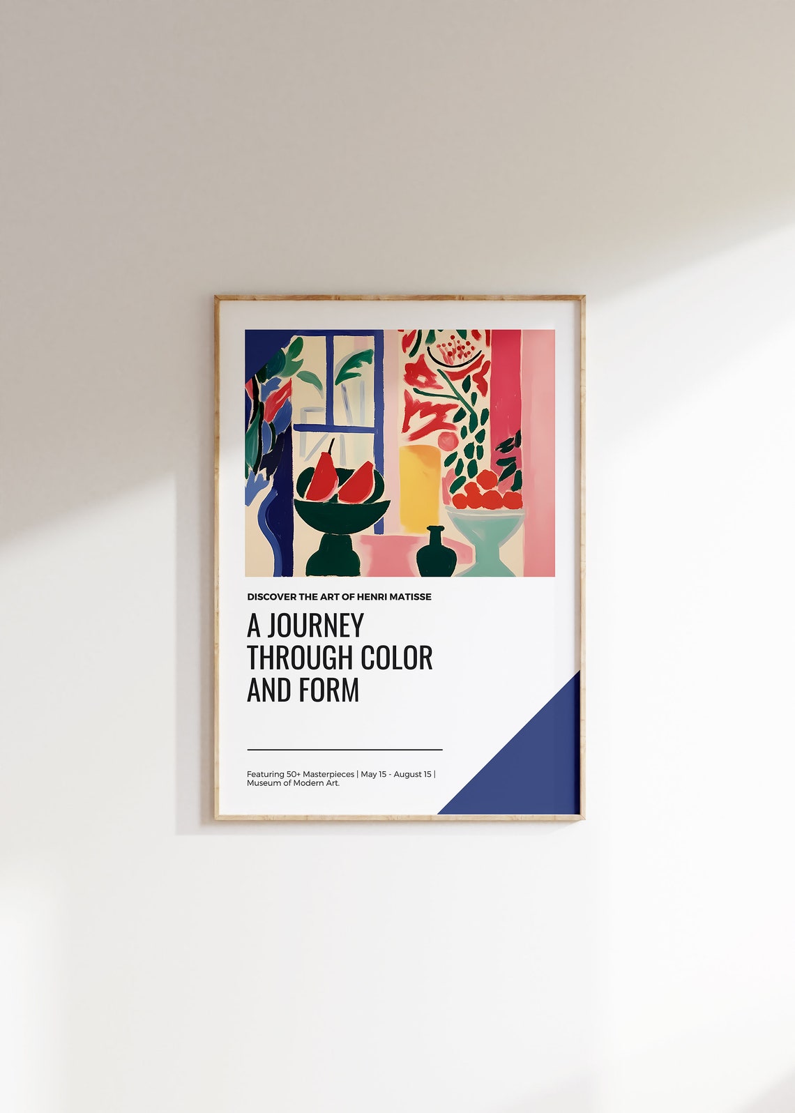 Henri Matisse Window Still Life Pears Journey Color Form Poster