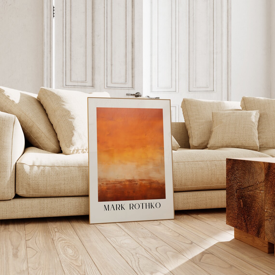 Mark Rothko Exhibition Gift Idea Poster Print - Image 4